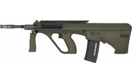 Steyr Mannlicher AUGM1GRNEXTNATO AUG A3 M1 16" 30rd Green w/EXT Rail NATO