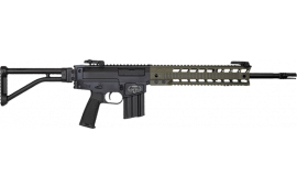 Brigade Manufacturing Makasi 5.56x45mm FAL-AR15 Hybrid Semi-Automatic Rifle, 16" Barrel, 12" Quad Rail, OD Green Cerakote- M56116GNQ