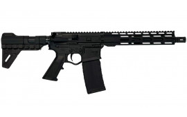 ATI Omni Hybrid Maxx AR15 Pistol, 5.56 NATO/.223 Remington 10.5" Barrel, Black 10" M-Lok Rail w/Brace - ATIGOMX55610ML105