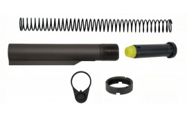 Tacfire PCC AR-15 Buffer Tube Assembly with 5.5 oz Buffer, Buffer Tube, Buffer Spring, Castle Nut, & End Plate - MAR047-PCC-A