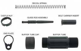 Tacfire 3.5" AR-15 Short Buffer Tube System with QD End Plate - MAR139-C