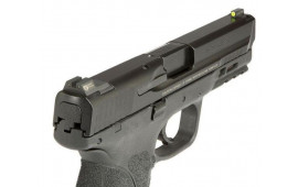 Night Fision SAW201003YGZ Night Sight Set Square S&W M&P/SD9 VE/SD40 VE Green Tritium w/Yellow Outline Black