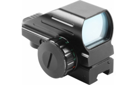 Aim Sports RT506C Reflex Full-Size Matte Black 1x34mm Dual Illuminated (Green/Red) Multi Reticle