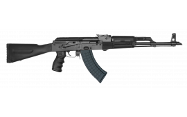 Pioneer Arms Forged Series AK-47 Sporter Rifle, Black Polymer Stock, 7.62x39, S/A, 30 Rd Mag, Polish Mfg. POL-AK-S-FT-P