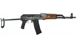 Pioneer Arms Forged Series Sporter Underfolder Semi-Automatic AK-47 Style 5.56x45mm Rifle, Wood Furniture, and 30 Round Mag - POL-AK-S-UF-FT-W-556