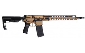 Patriot Ordnance Factory 02040 Renegade + 30+1 13.75" Steel Threaded Barrel, Bronze Aluminum Receiver