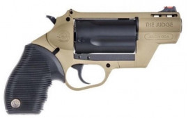 Taurus Judge Public Defender DA/SA 45 LC/.410 2" 5 FDE Polymer - 2-441021FDE