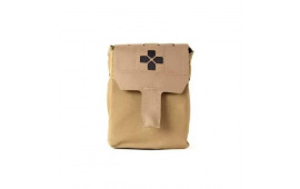 Blue Force Gear - Trauma Kit NOW! - Molle Mounted - Helium Whisper - Empty - Coyote Brown - HW-TKN-MED-EMPTY-CB