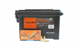 ZSR - 9x19 (9mm Luger) FMJ Ammunition,115 Grain, Brass Case, Boxer Primed, Non-Corrosive, Reloadable, 500 Rounds In A Reusable Ammo Can - ZSR-500-CAN