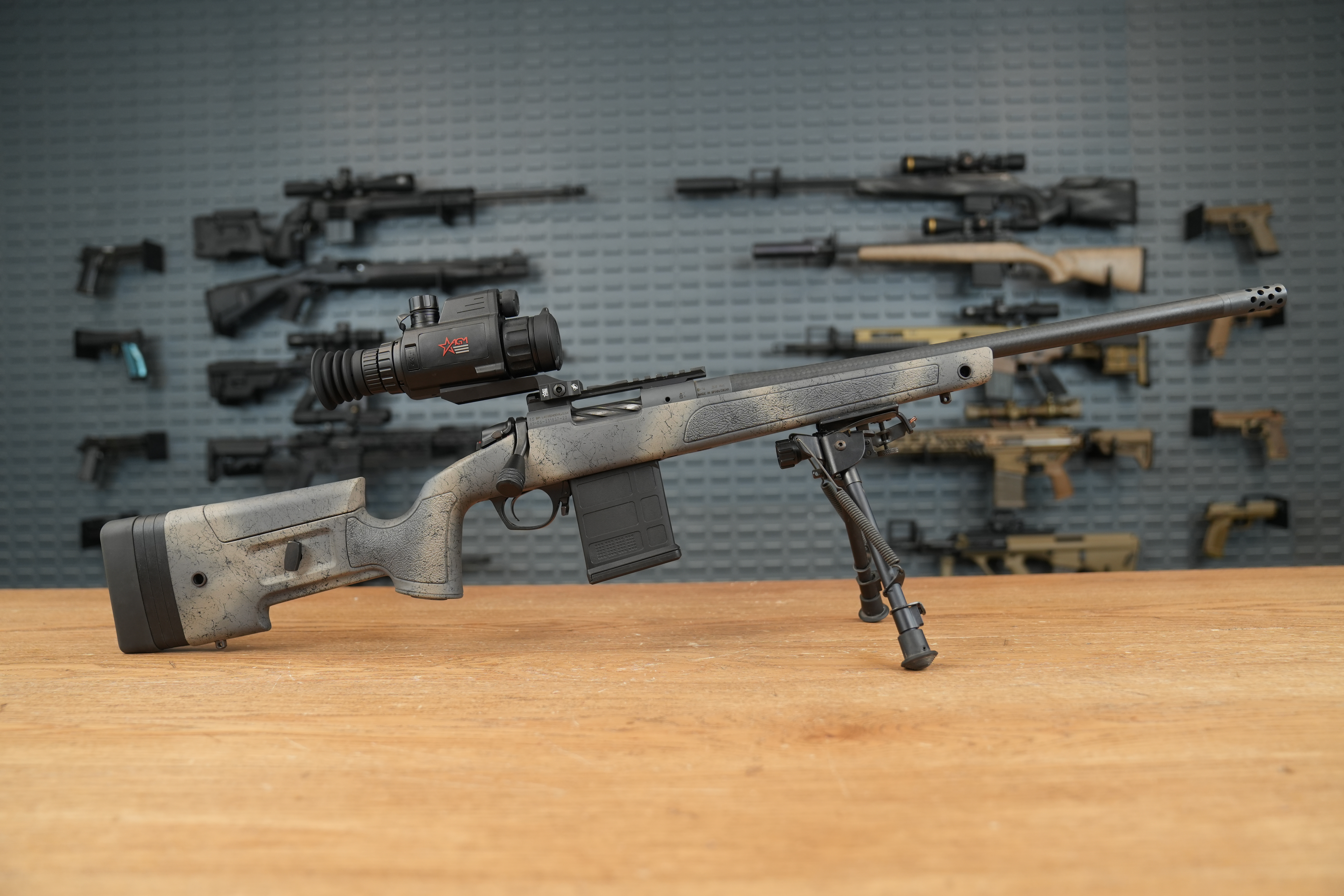 Full View Of The Bergara B-14 with Bipod