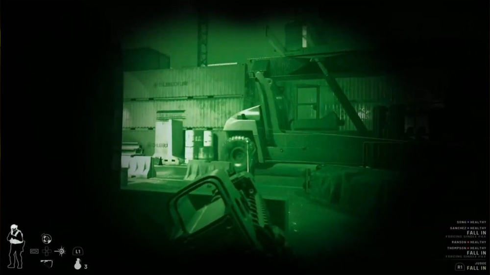 In-Game MK18 W/ Night Vision, EOTECH, IR Laser, and Suppressor