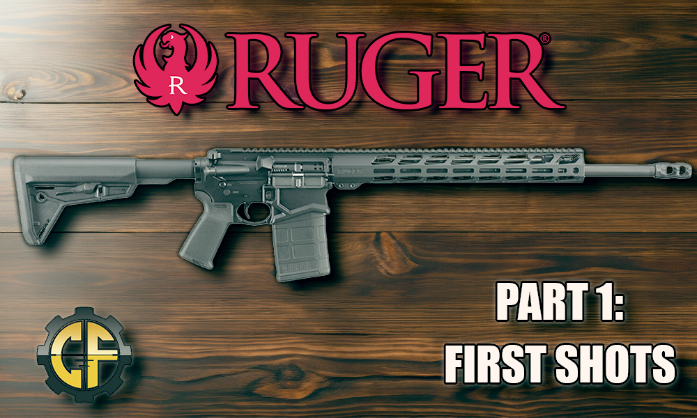 The Ruger SFAR .308 - First Shots