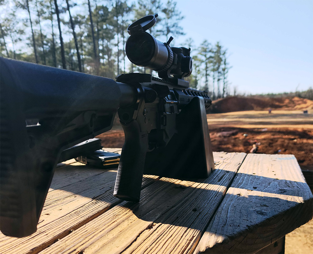 The Ruger SFAR .308 On The Table