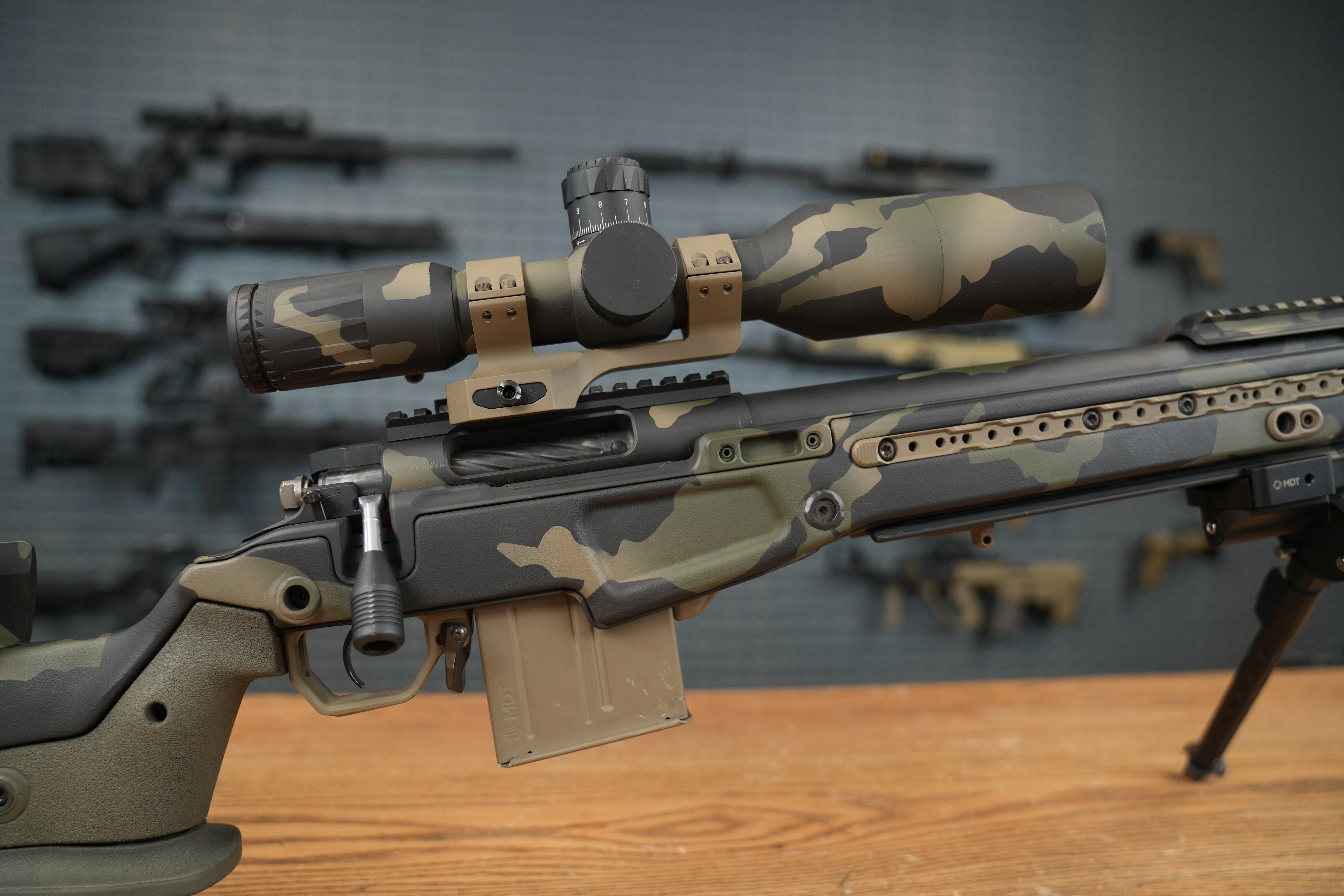U.S. Arms Co Azrael PRS Rifle With EOTECH VUDU Scope