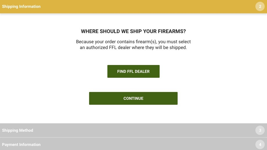 Checkout - Find An FFL