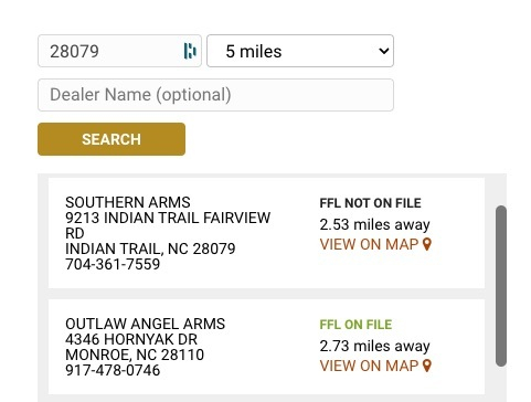 Search For An FFL